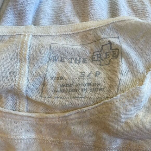 We the Free Terracotta Ombre 100% Oversized Cotton Tee Size XS - Picture 3 of 4